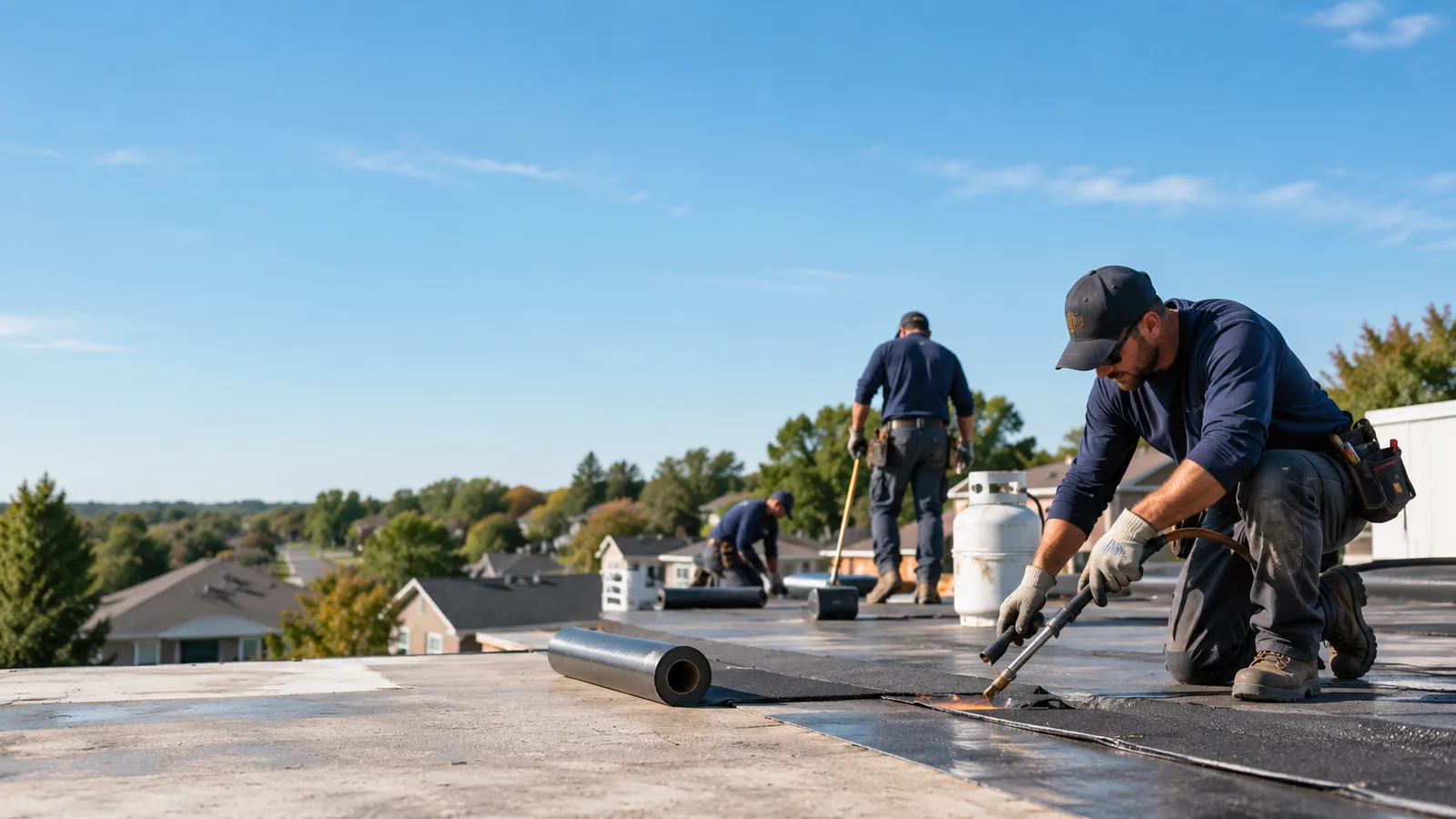 Flat Roof Leak Repair providers in Philo, IL